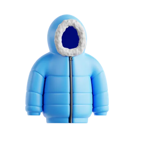 Chaqueta de invierno  3D Icon