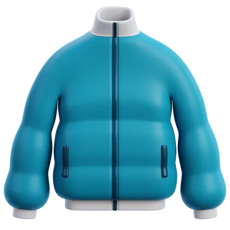 Chaqueta de invierno  3D Icon