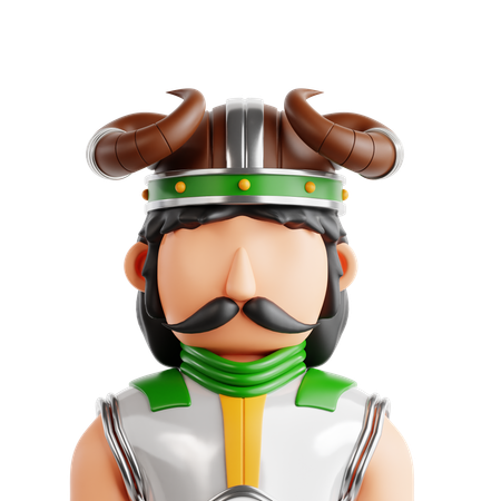 Character  3D Icon