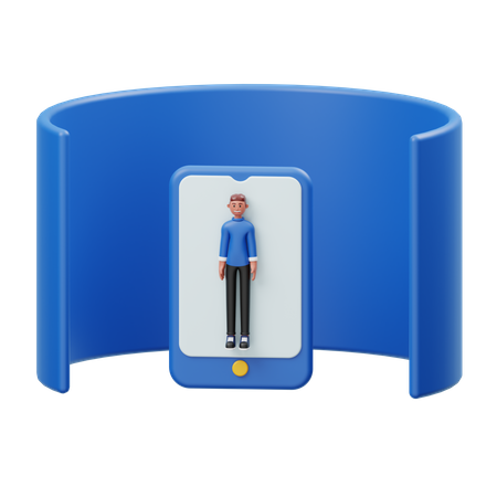 Character design using 360 degree tech  3D Icon