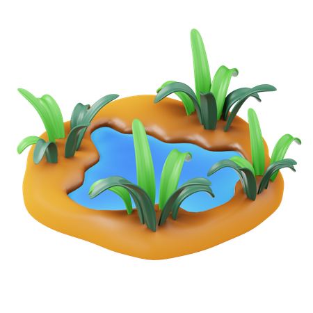 Charco  3D Icon