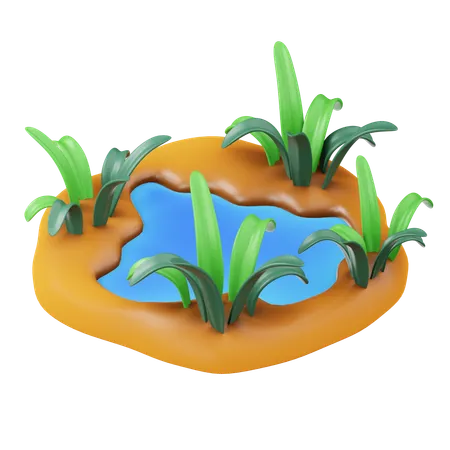 Charco  3D Icon