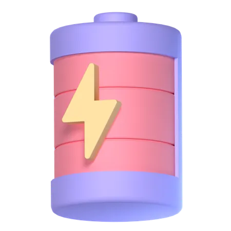 Charge de la batterie  3D Icon