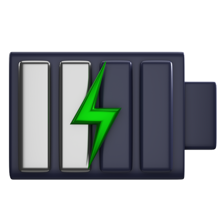 Charge de la batterie  3D Icon