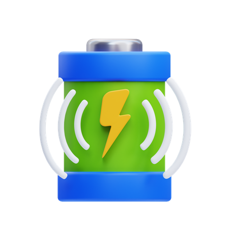 Charge de la batterie  3D Icon