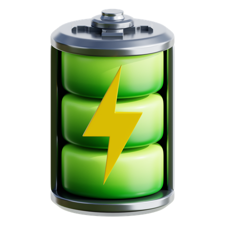 Charge de la batterie  3D Icon