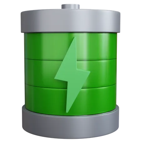 Charge de la batterie  3D Icon