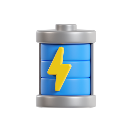 Charge de la batterie  3D Icon