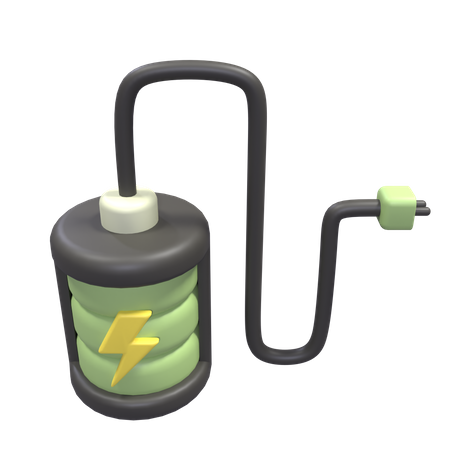 Charge Battery  3D Icon