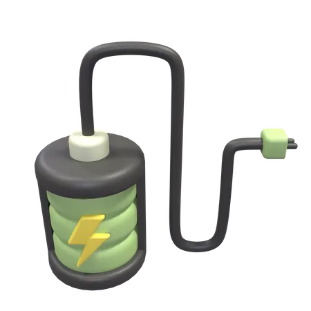 Charge Battery  3D Icon