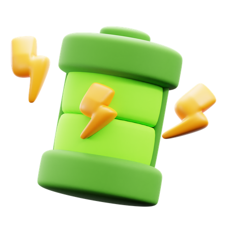 Charge battery  3D Icon