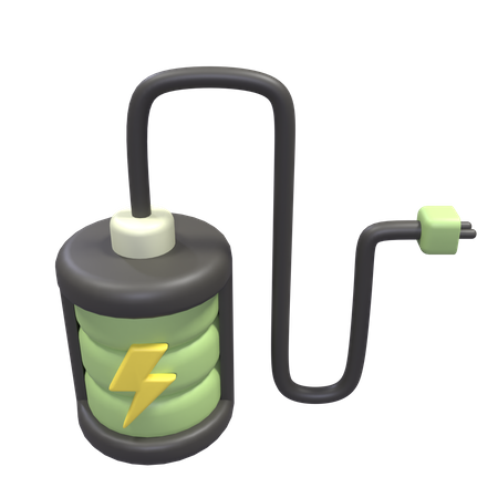 Charge Battery  3D Icon