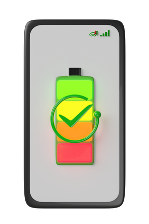 Charge Battery Energy  3D Icon
