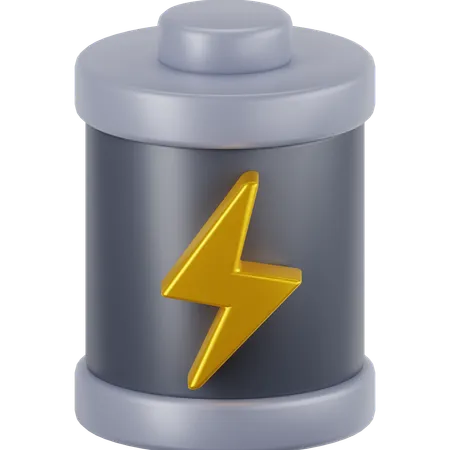 Charge de la batterie  3D Icon