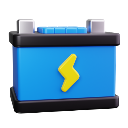 Batterie en charge  3D Icon