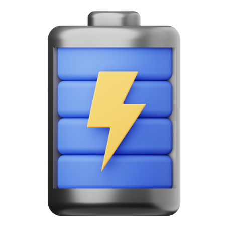 Batterie en charge  3D Icon