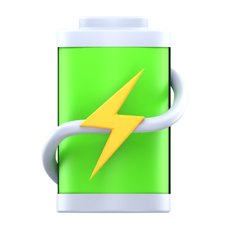 Chargement de la batterie à 100 %  3D Icon