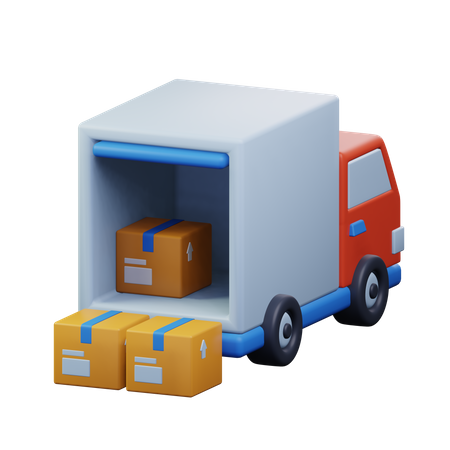 Chargement de marchandises  3D Icon