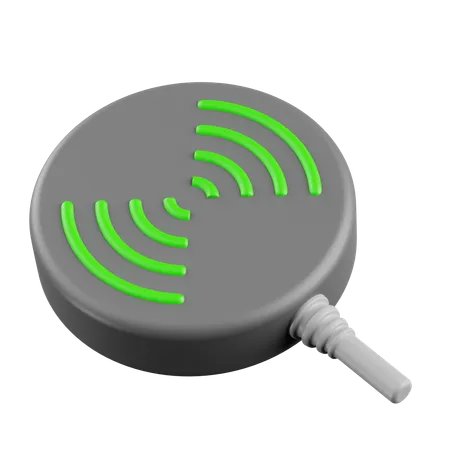 Chargement sans fil  3D Icon
