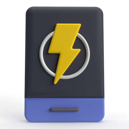 Chargement sans fil  3D Icon
