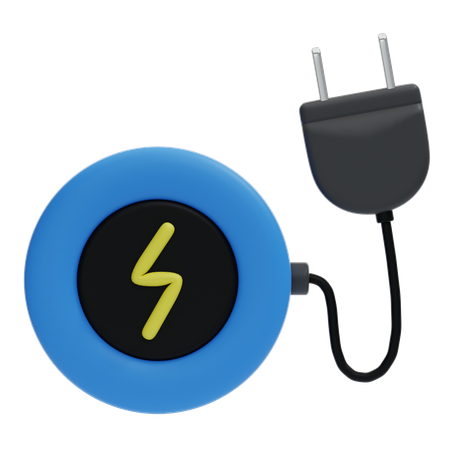 CHARGER NIRKABEL  3D Icon