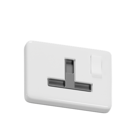 Charger Socket  3D Icon