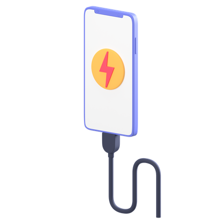 Chargeur mobile  3D Icon