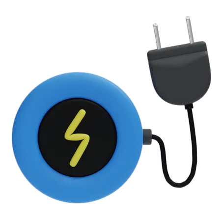 Chargeur sans fil  3D Icon