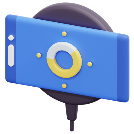 Chargeur sans fil  3D Icon