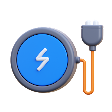 Chargeur sans fil  3D Icon