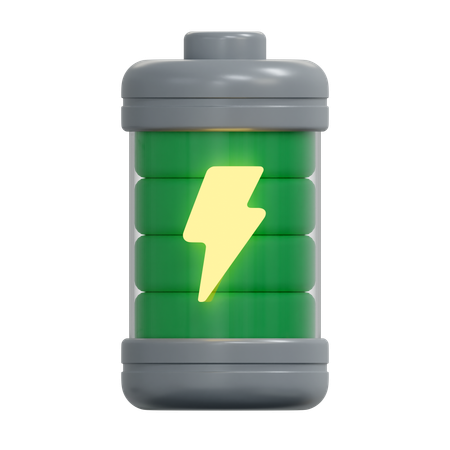 Charging Battery  3D Icon