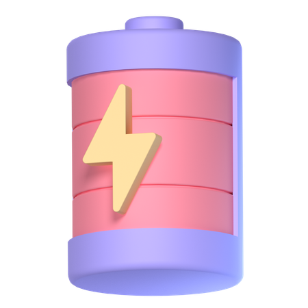 Charging Battery  3D Icon