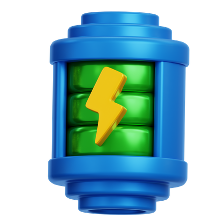 Charging Battery  3D Icon