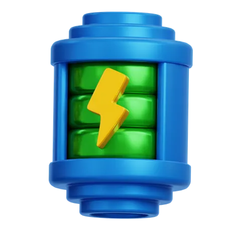 Charging Battery  3D Icon