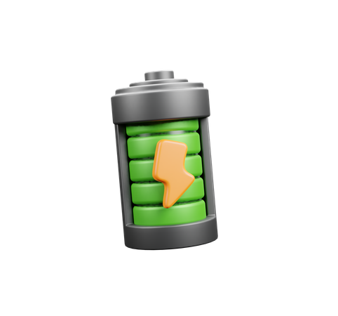 Charging Battery  3D Icon