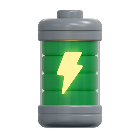 Charging Battery  3D Icon