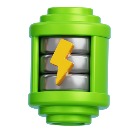 Charging Battery  3D Icon