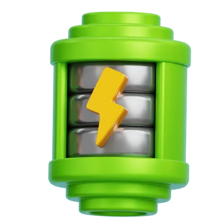 Charging Battery  3D Icon