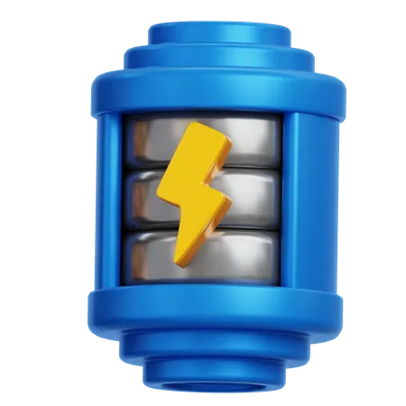 Charging Battery  3D Icon