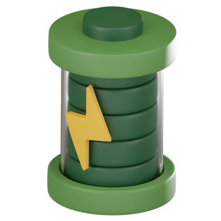 Charging Battery  3D Icon