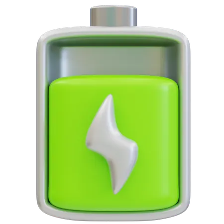 Charging Battery  3D Icon