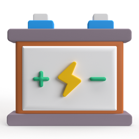 Charging Battery  3D Icon