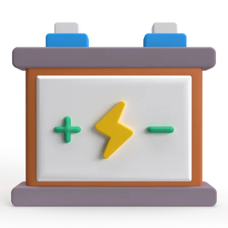 Charging Battery  3D Icon