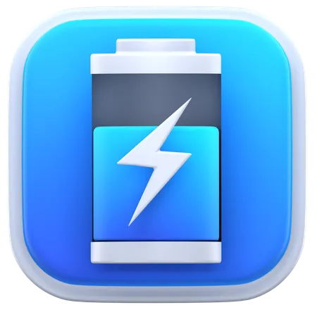 Charging Battery  3D Icon