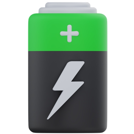 Charging Battery  3D Icon