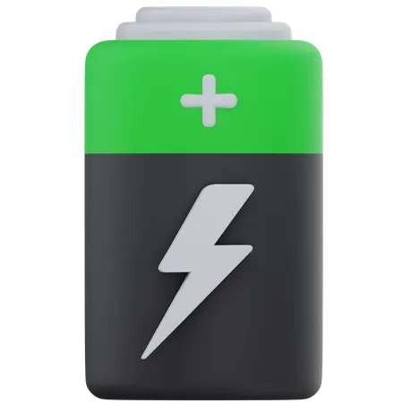 Charging Battery  3D Icon