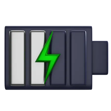 Charging Battery  3D Icon