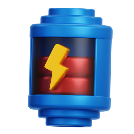 Charging Battery  3D Icon