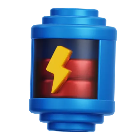 Charging Battery  3D Icon