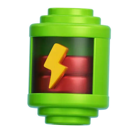 Charging Battery  3D Icon